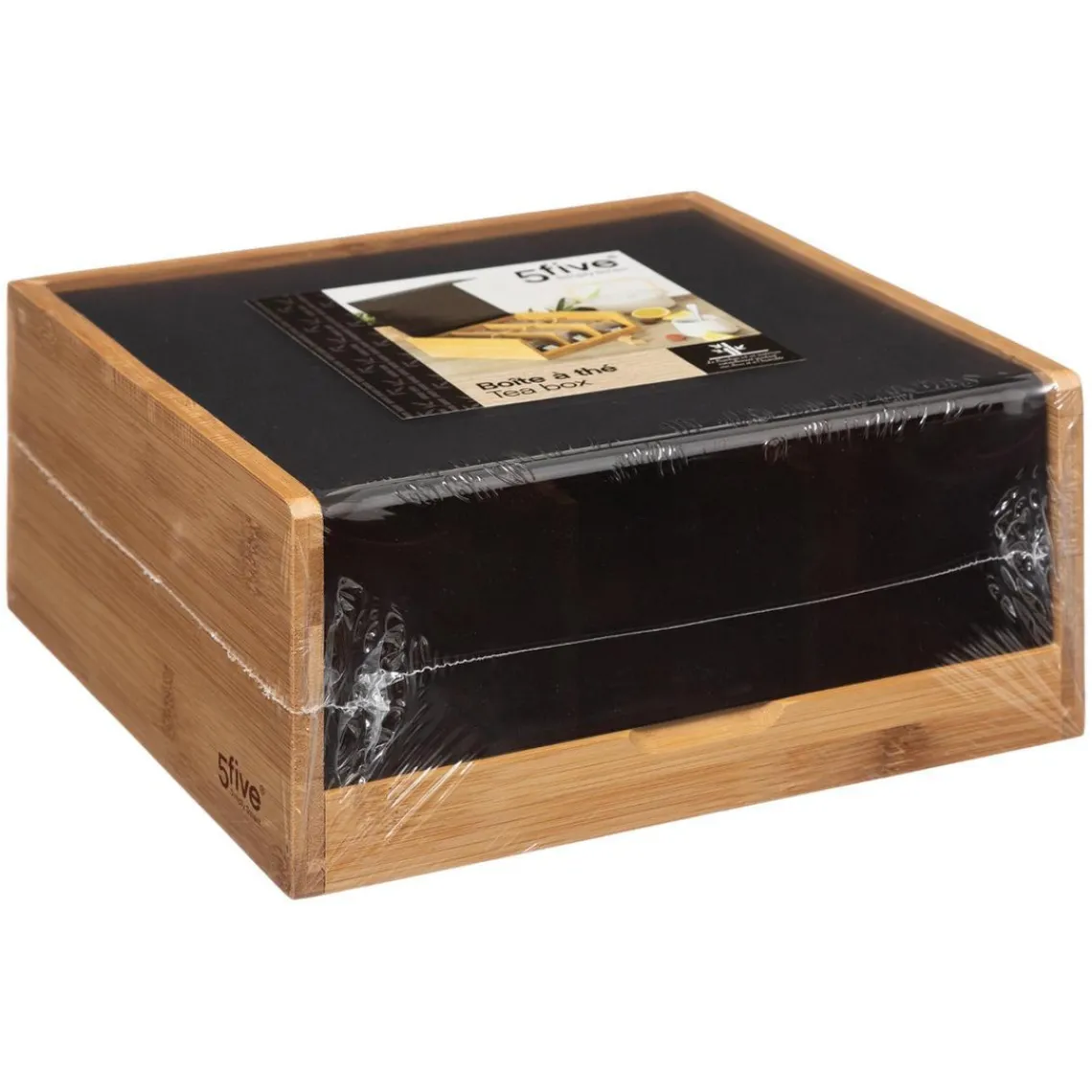 3S. x Home Boîte Thé Bambou Noir New