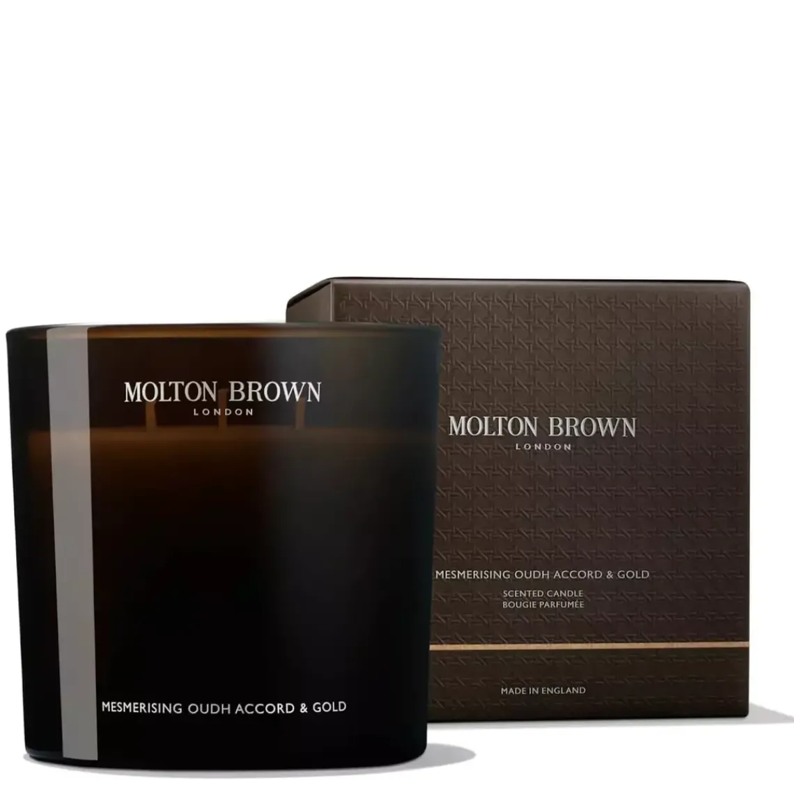 Molton Brown Bougie 3 mèches - Mesmerising Oudh Accord & Gold Clearance