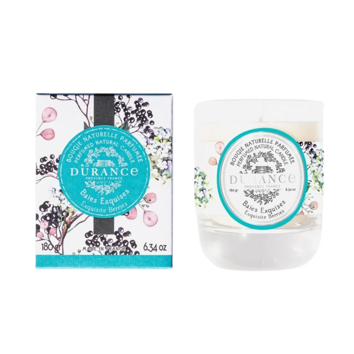 Durance Bougie naturelle parfumée Baies Exquises Hot