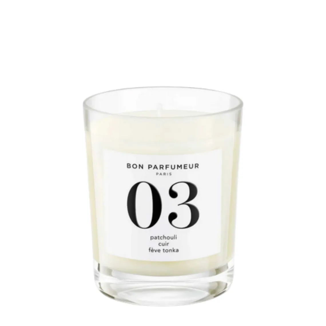 Bon Parfumeur Bougie Parfumée 03 Patchouli Cuir Fève Tonka Sale