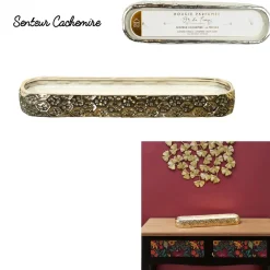 3S. x Home Bougie Parfumée Céramique Or Du Temps 6 Mèches M4voir New