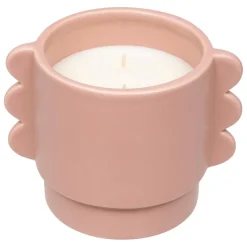 3S. x Home Bougie parfumée céramique Wavy bliss rose New