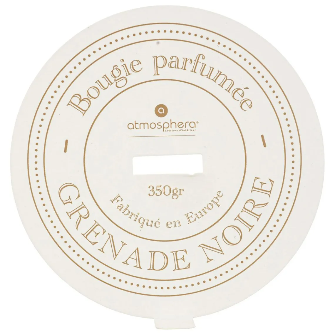 3S. x Home Bougie parfumée grenade noire Gris Hot