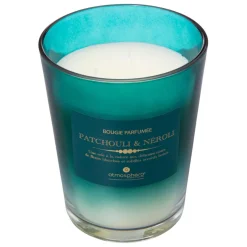 3S. x Home Bougie parfumée patchouli et néroli Bleu 855g New