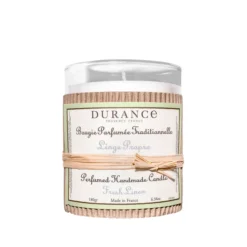 Durance Bougie parfumée traditionnelle Linge Propre - Discount