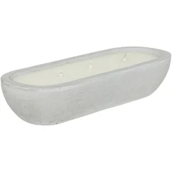 3S. x Home Bougie pot en ciment Gris New