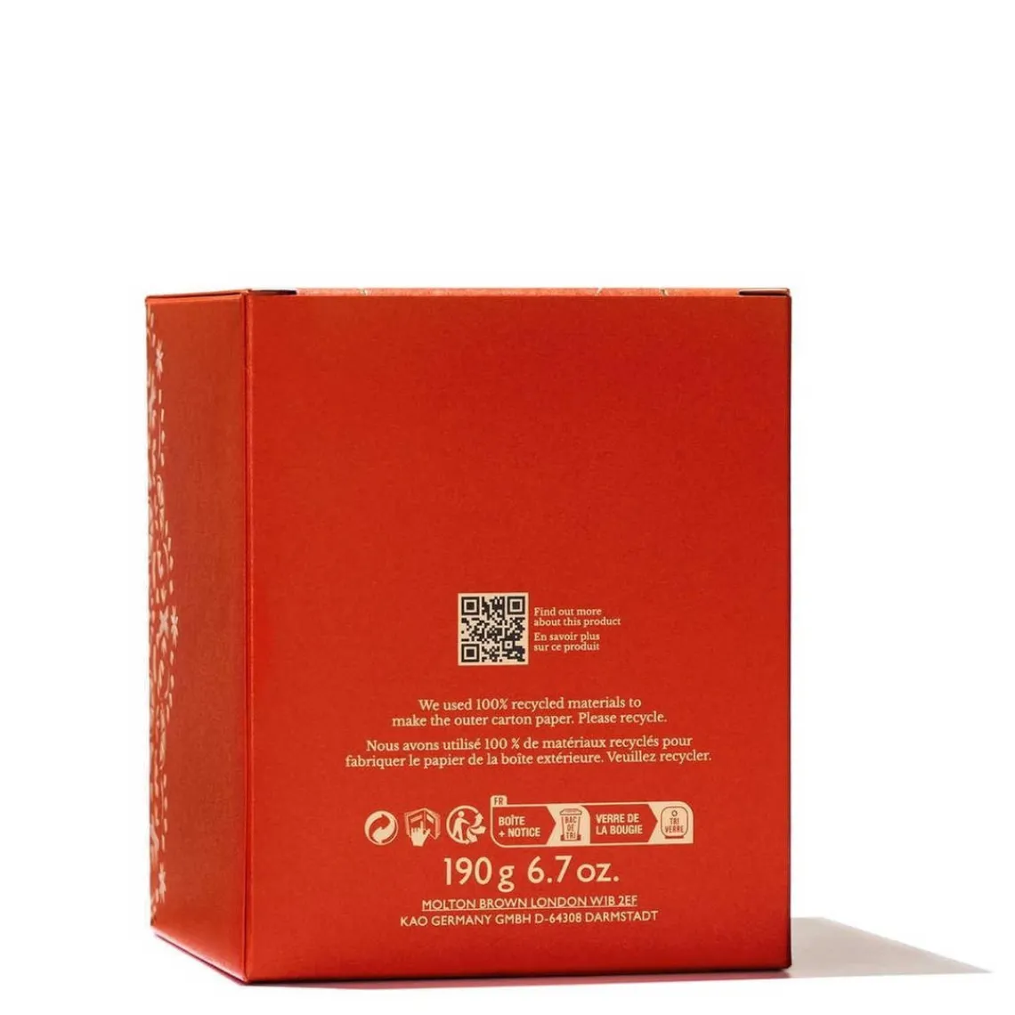 Molton Brown Bougie Signature Marvellous Mandarin & Spice Hot