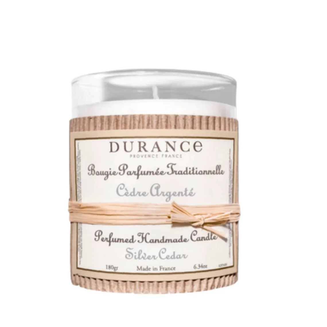 Durance Bougie Traditionnelle Parfum Cèdre Argenté Swann Outlet