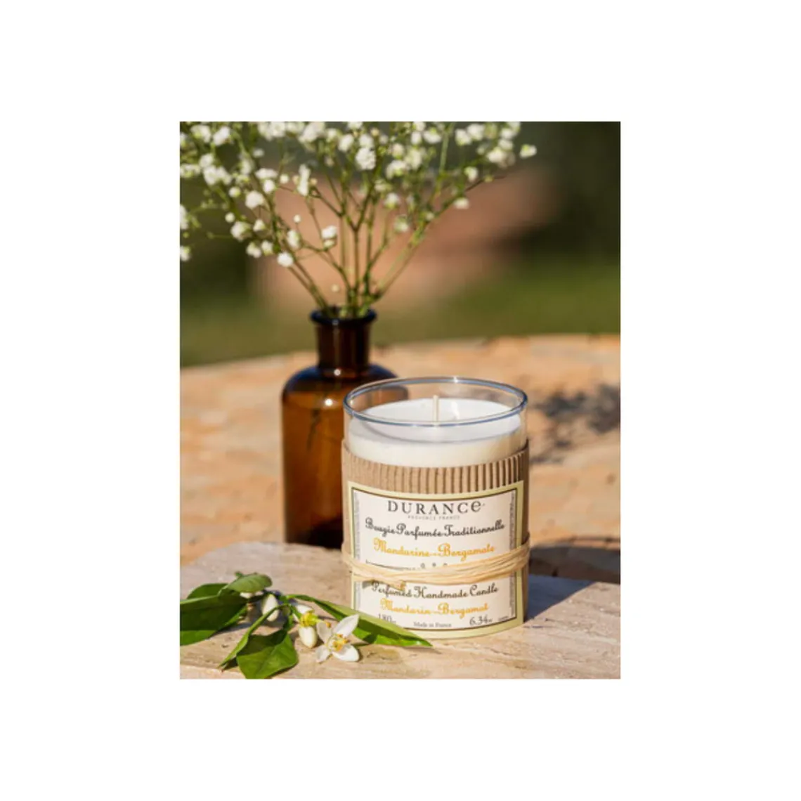 Durance Bougie Traditionnelle Parfumée Mandarine Bergamote Discount