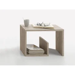 3S. x Home Bout de canapé MIKE naturel Clearance