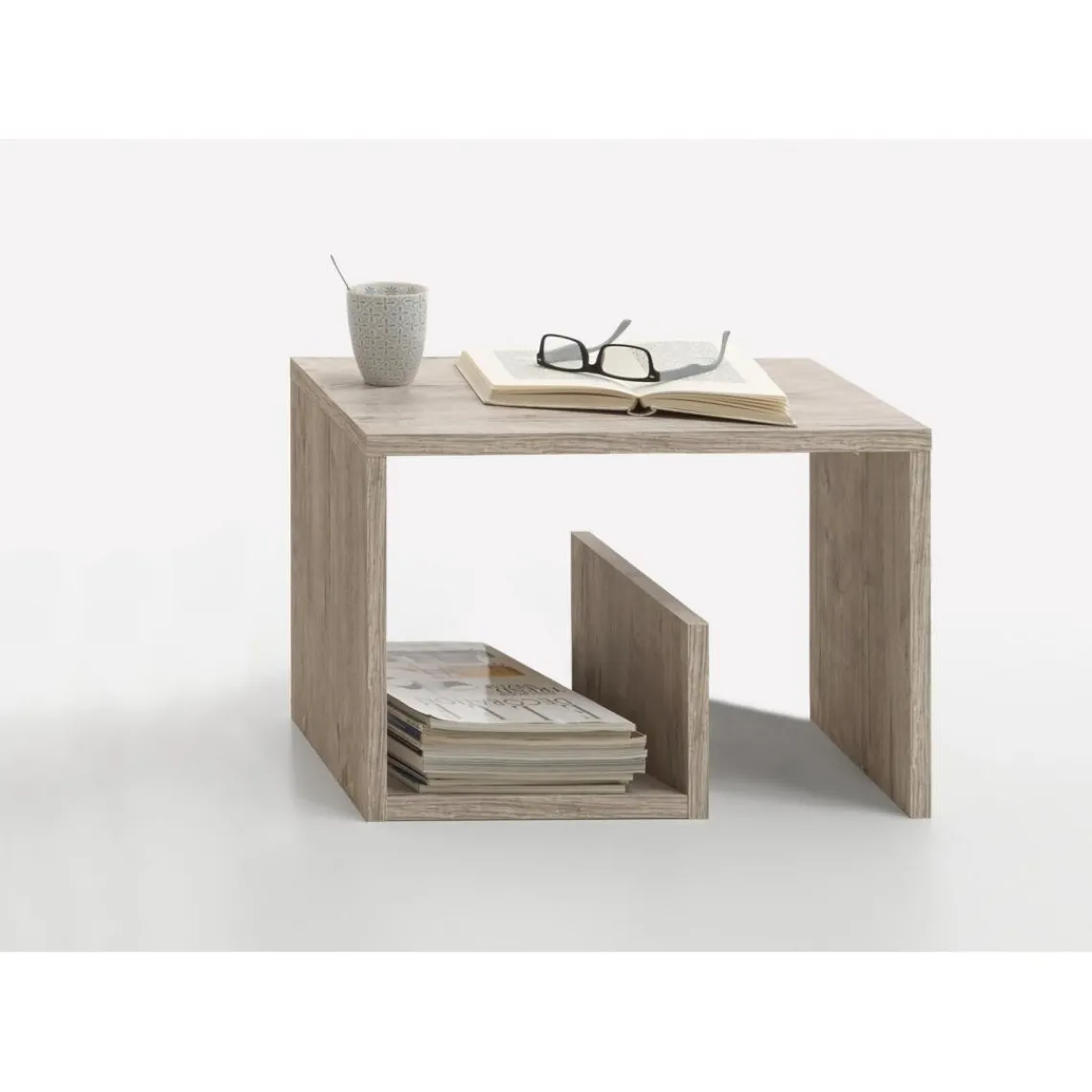 3S. x Home Bout de canapé MIKE naturel Clearance