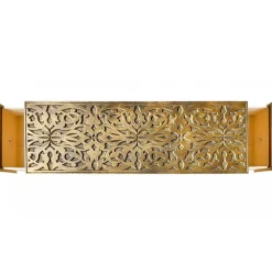 3S. x Home Bout de Lit Jadida et Tissu Bronze