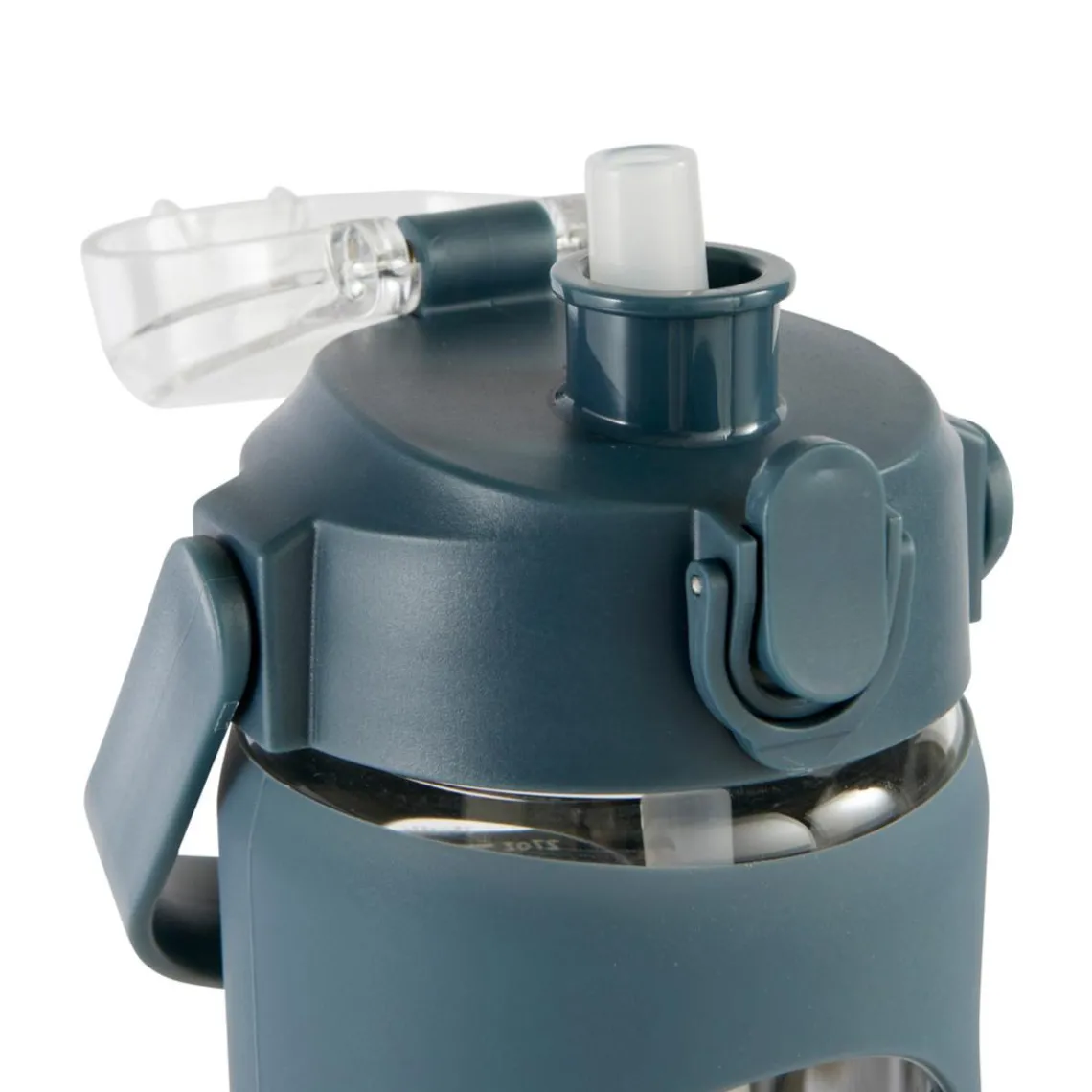 3S. x Home Bouteille en verre et silicone avec paille et housse 1L Online