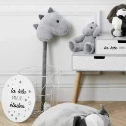 3S. x Home Bâton Sonore Dinosaure 75cm Gris Outlet