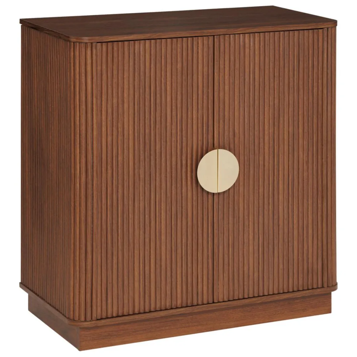 3S. x Home Buffet 2 portes 1 étagères Wany marron