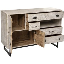 3S. x Home Buffet 3 Portes 4 Tiroirs AJAY Hot