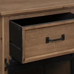 3S. x Home Buffet 2 Portes 4 Tiroirs VR DANIK Sale