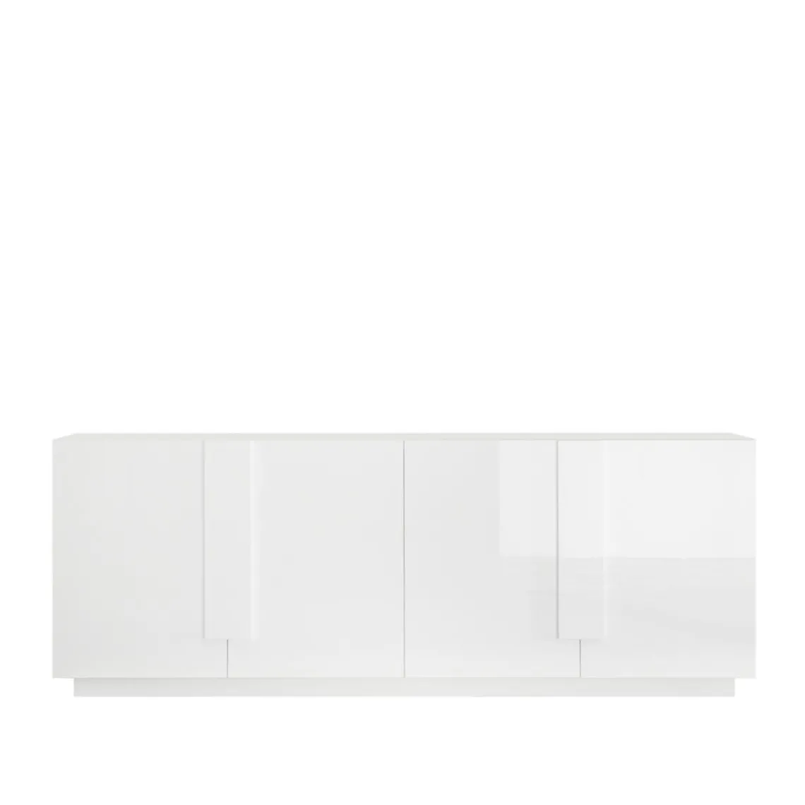 3S. x Home Buffet 4 portes blanc laqué brilliant Online