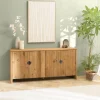 Macabane Buffet 4 portes bois pin recyclé SANDY New