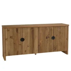 Macabane Buffet 4 portes bois pin recyclé SANDY New