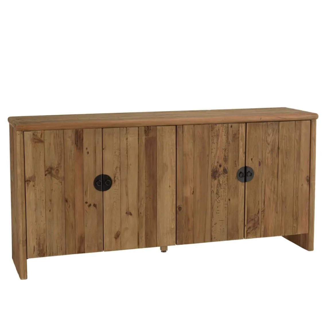Macabane Buffet 4 portes bois pin recyclé SANDY New