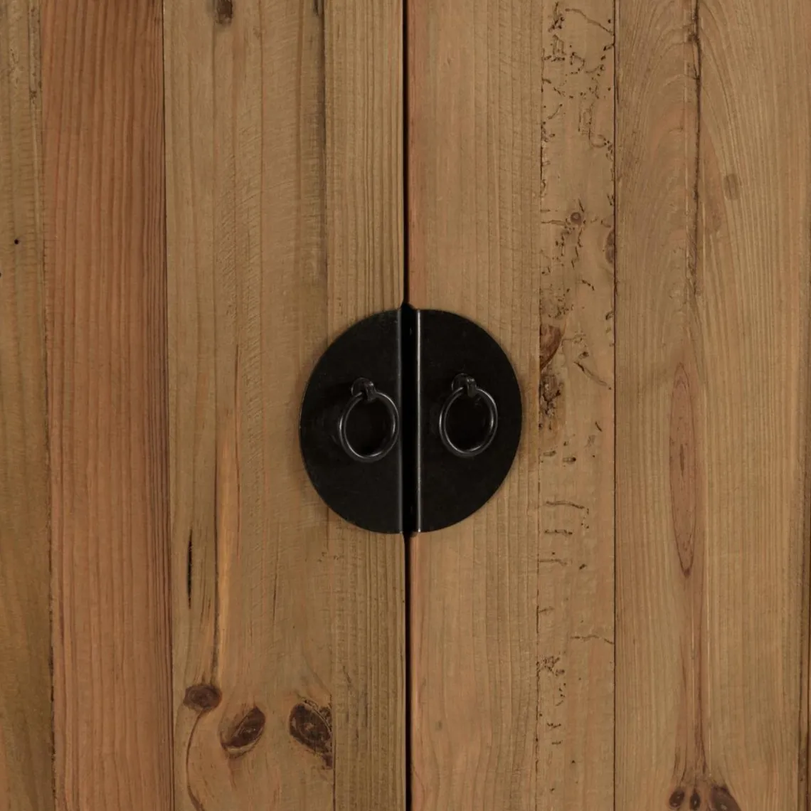 Macabane Buffet 4 portes bois pin recyclé SANDY New