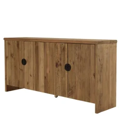 Macabane Buffet 4 portes bois pin recyclé SANDY New