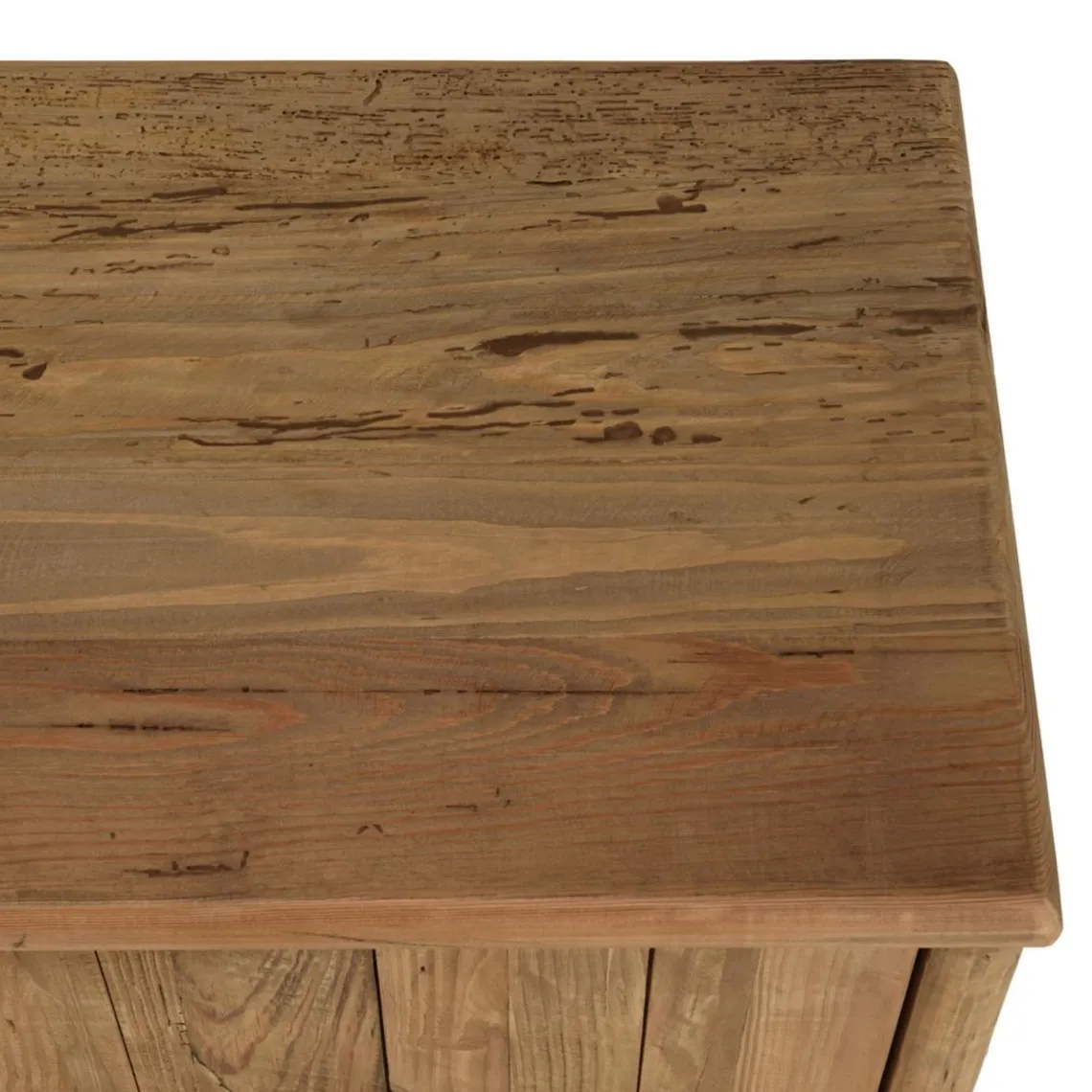 Macabane Buffet 4 portes bois pin recyclé SANDY New