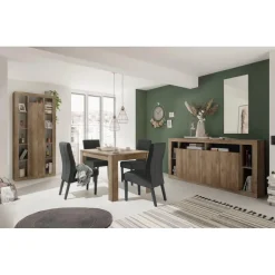 3S. x Home Buffet 3 portes chene mercure New