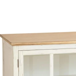 3S. x Home Buffet 3 portes en verre Clearance