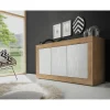 3S. x Home Buffet 3 portes panneaux de particules bicolore Outlet