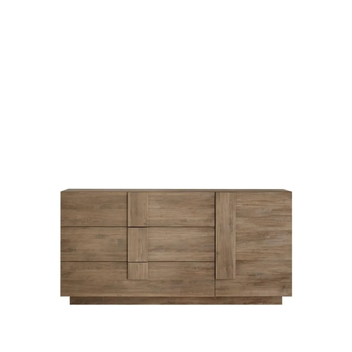 3S. x Home Buffet 3 tiroirs1 porte en panneaux de particules Outlet