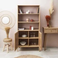 3S. x Home Buffet avec 3 étages en Bois Sale