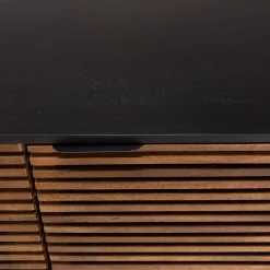 Macabane Buffet en bois de manguier 4 portes ajourées ALIX Hot