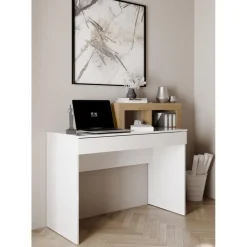 3S. x Home Bureau blanc a Panneau de particules Clearance