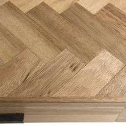 Macabane Bureau 2 tiroirs en bois et pieds métal Sale