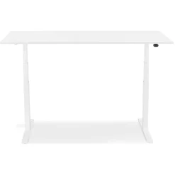ALTEREGO Bureau assis debout électrique 'TRONIK' blanc Clearance