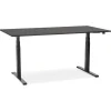 ALTEREGO Bureau assis debout électrique 'TRONIK' noir Best