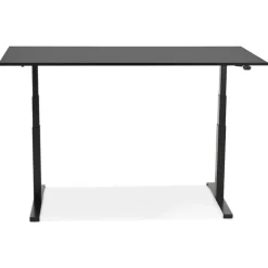 ALTEREGO Bureau assis debout électrique 'TRONIK' noir Best