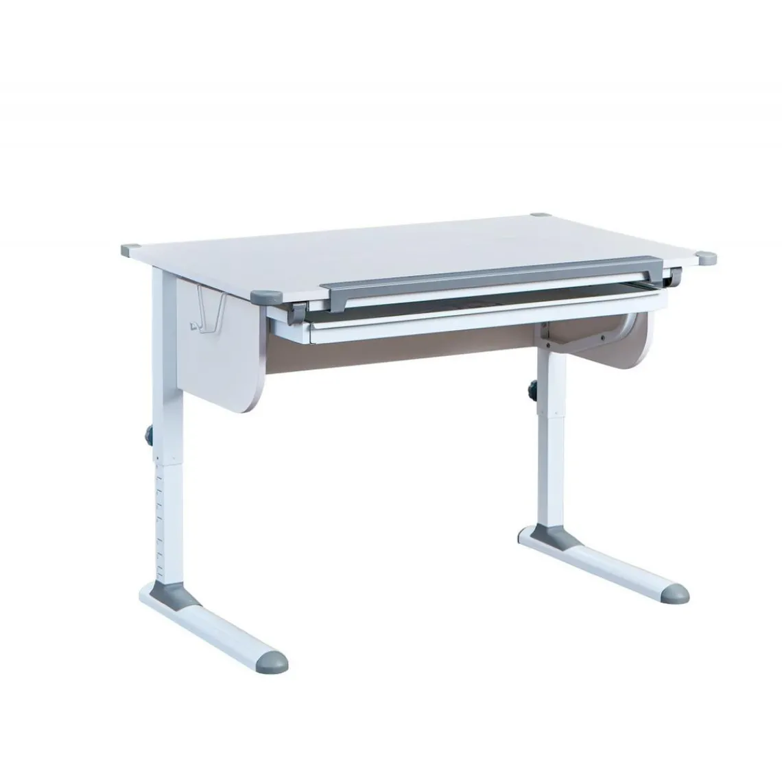 3S. x Home Bureau blanc inclinable ESTUDA Clearance