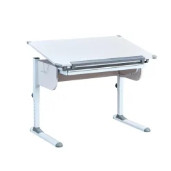 3S. x Home Bureau blanc inclinable ESTUDA Clearance