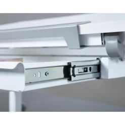 3S. x Home Bureau blanc inclinable ESTUDA Clearance