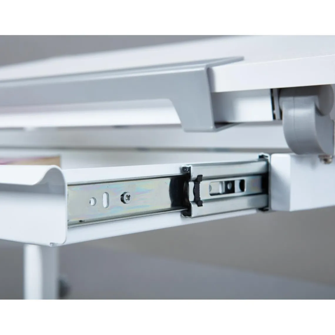 3S. x Home Bureau blanc inclinable ESTUDA Clearance