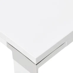 ALTEREGO Bureau d'angle design 'XLINE' en bois blanc Best