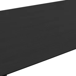 ALTEREGO Bureau de direction droit 'GIMINI' en bois et métal noir Online