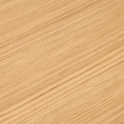 ALTEREGO Bureau droit design 'XLINE' en bois finition naturelle et métal noir Online