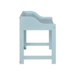 3S. x Home Bureau droit en Bois Massif Vert Sauge Clearance