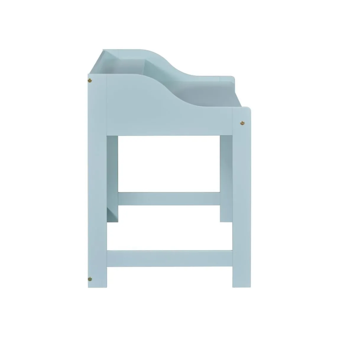 3S. x Home Bureau droit en Bois Massif Vert Sauge Clearance