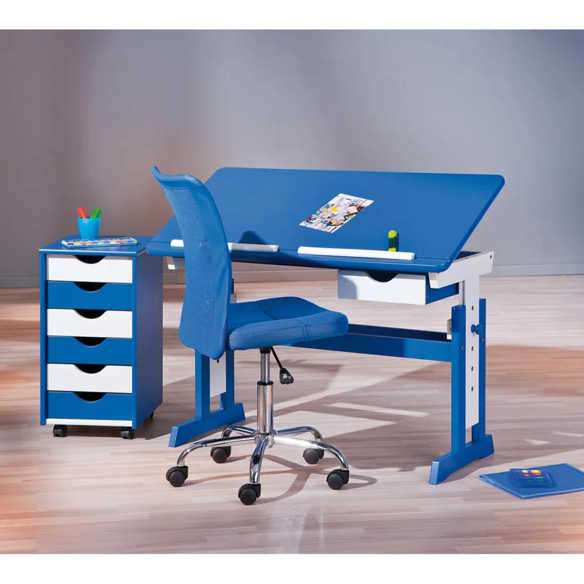 3S. x Home Bureau enfant bleu PICA Discount