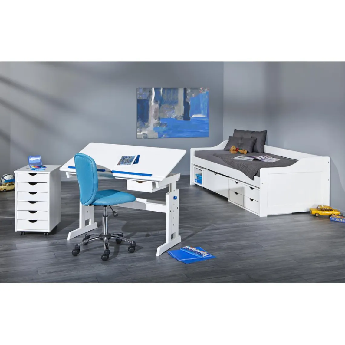 3S. x Home Bureau enfant plateau inclinable BART Sale